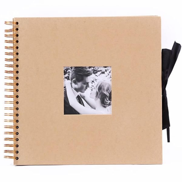 12 Inch Scrapbook Album Large Brown Scrapbooking Photo Album