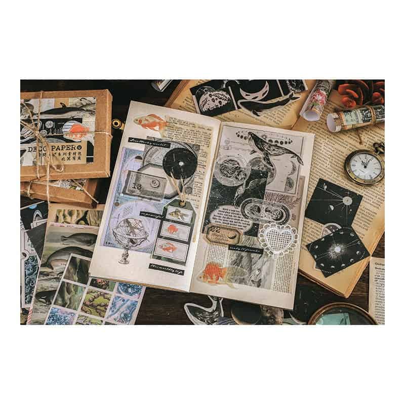 Scrapbooking and Journaling Supplies Bundle Galaxy