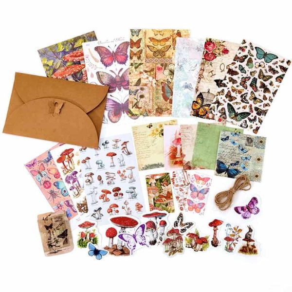 DIY Decorative Scrapbooking Stickers Whimsical Butterfly