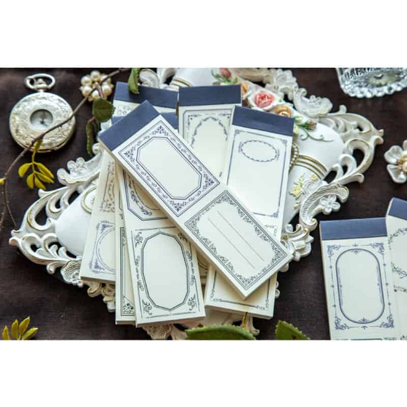 Scrapbooking Decorative Paper Pads Vintage Labels La Laila