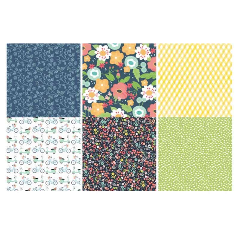 Scrapbooking Paper Pack Happy Days 10 x 10 inch