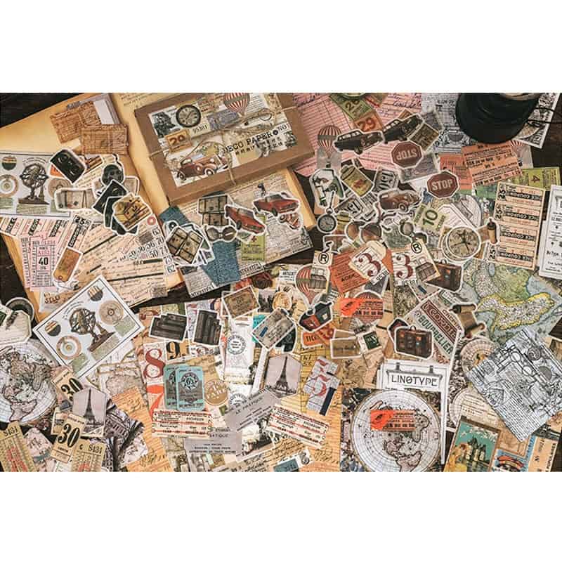 Travel Scrapbooking and Journaling Supplies Bundle