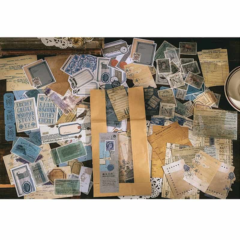 Scrapbooking and Journaling Materials Kit Ephemera Pack 200