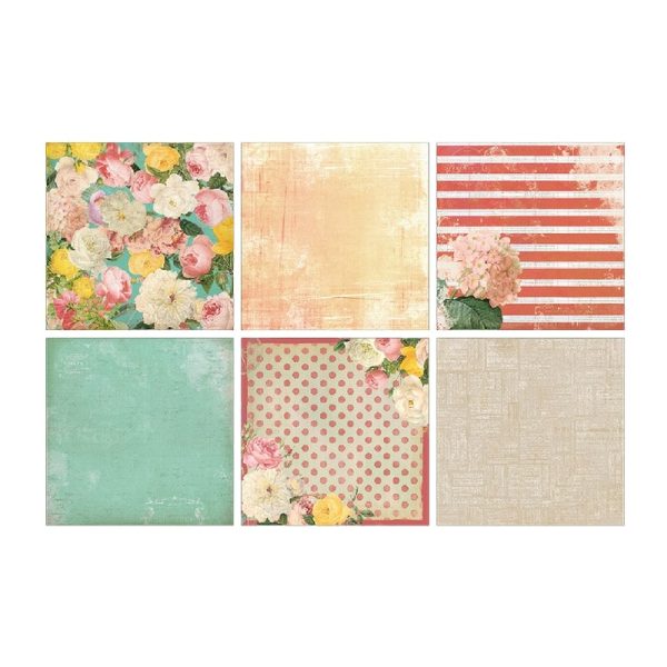 Scrapbook Paper Pad Blossoms La Laila